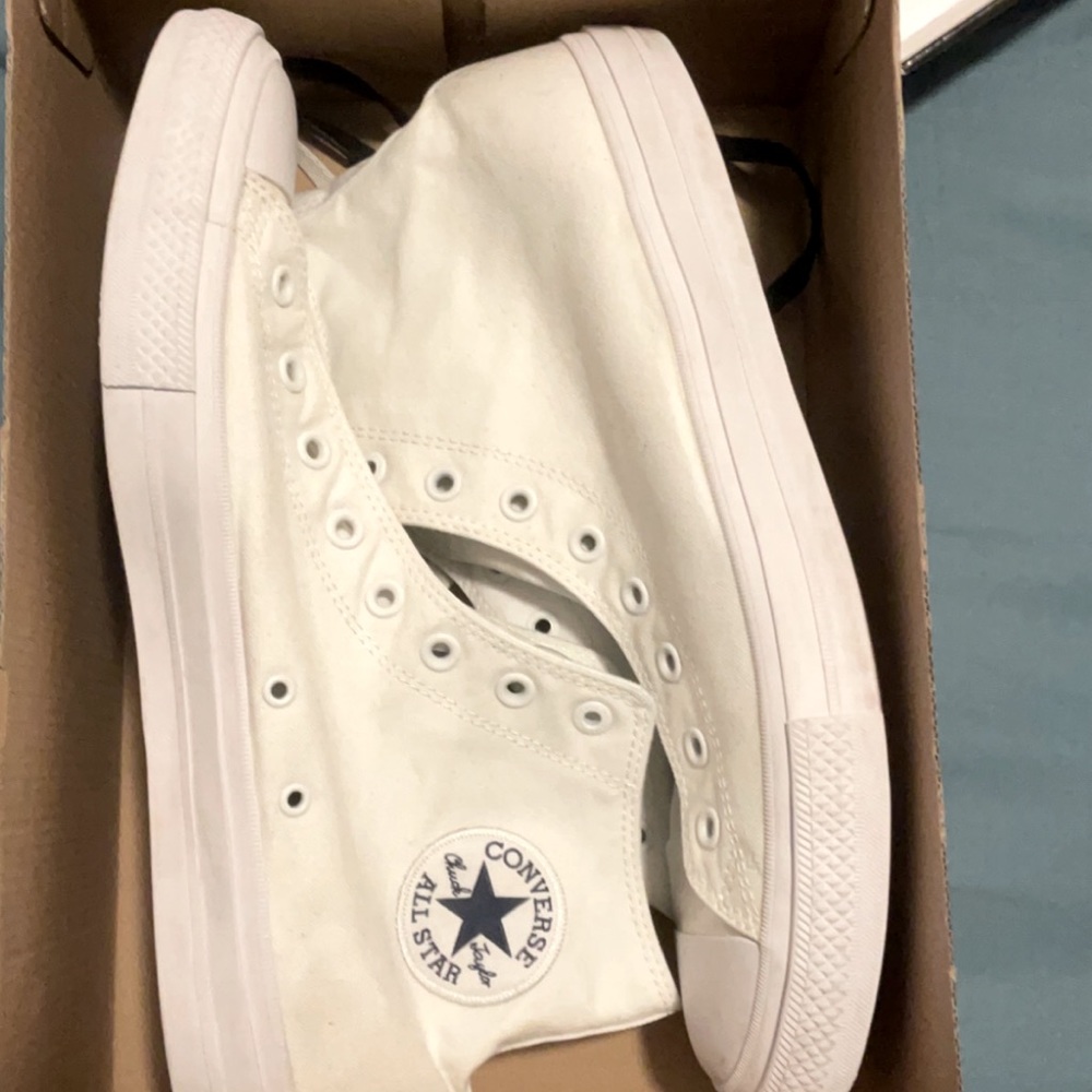 White Converse